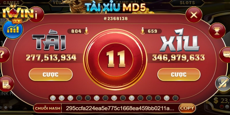 Tài Xỉu Md5 iWin - Siêu Phẩm Giải Trí Phá Đảo Cộng Đồng 2 Luật chơi game tài xỉu MD5 iWin dành cho người mới